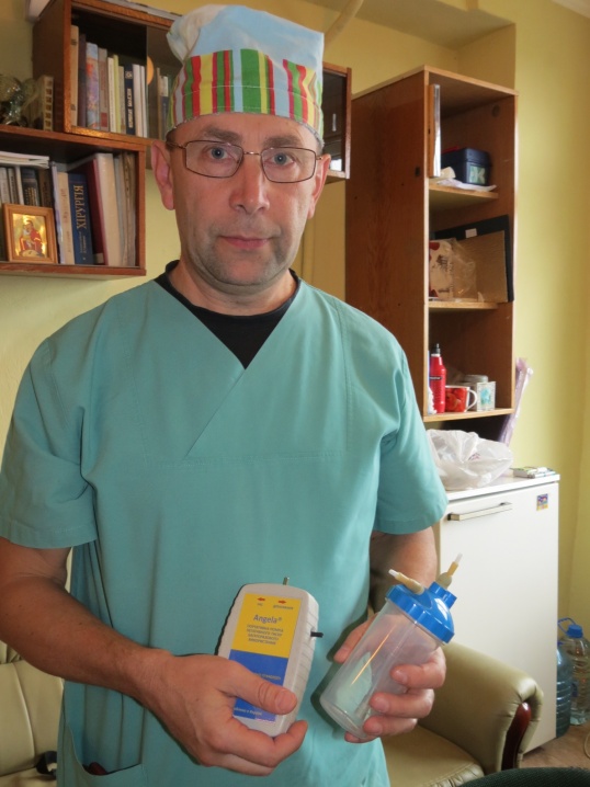 Чернівецький хірург із командою однодумців розробили унікальний пристрій для загоєння ран