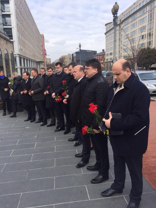 Мунтян у Вашингтоні вшанував жертв Голодомору