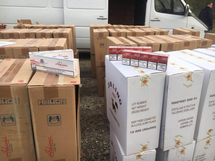 СБУ виявила контрабандних цигарок більш як на мільйон гривень