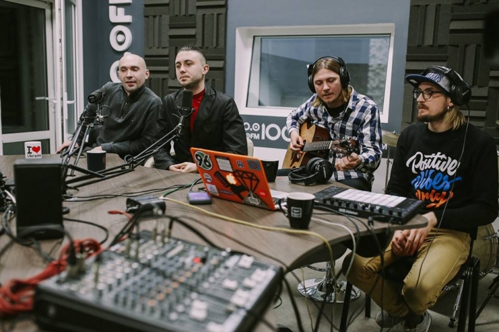 Першими у Чернівцях нові пісні гурту «Антитіла» почули слухачі 100.0FM