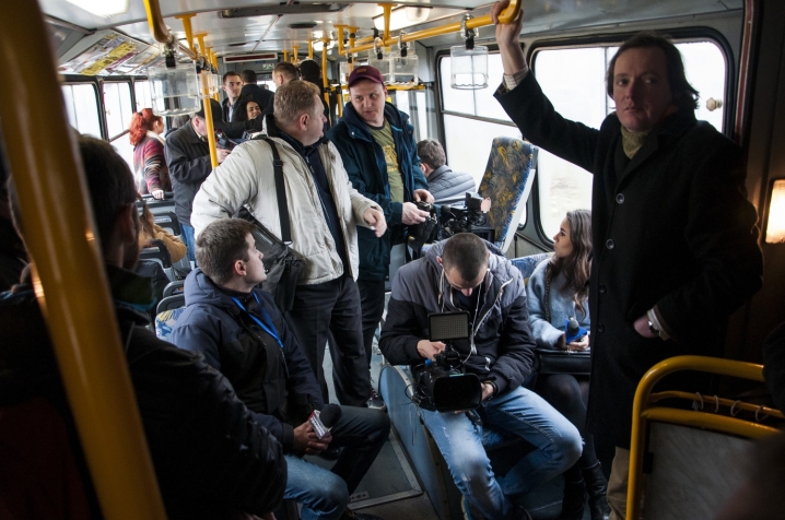 У тролейбусне депо завітали депутати та журналісти