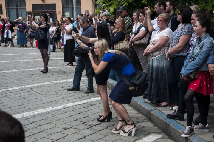 День вуличної музики у Чернівцях розпочався з трембіти