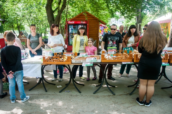 У Жовтневому парку організували благодійний ярмарок задля порятунку Насті Бирчак