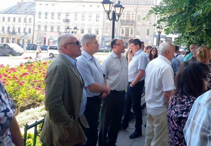 Підтримати Каспрука до міської ради прийшли представники «Народного фронту»