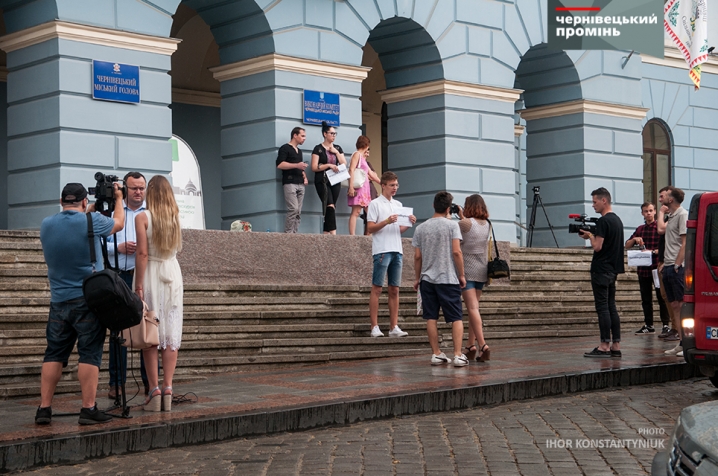 Чернівчани доєдналися до всесвітньої акції на підтримку Олега Сенцова