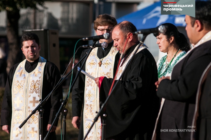 Напередодні святкування Дня міста священики молилися за мир та Чернівці