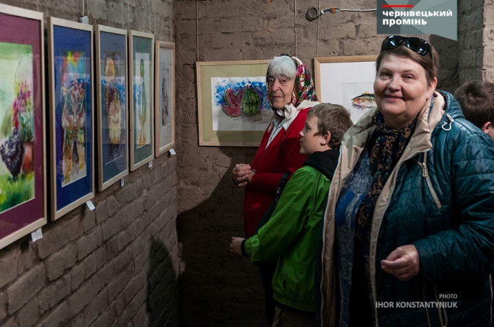 10-річна Євгенія Войтів презентувала персональну виставку