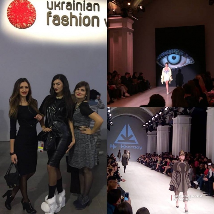 Плаття чернівецької дизайнерки «засвітилося» на Ukrainian Fashion Week