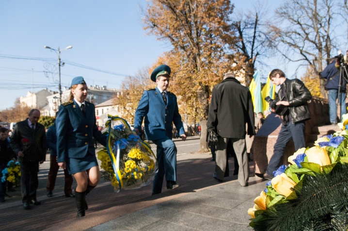 У Чернівцях відзначили 71-у річницю визволення України від фашистів