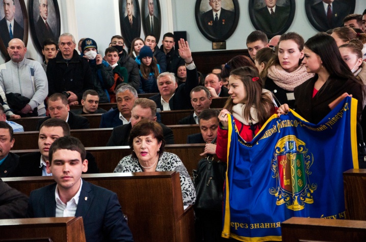Студенти послали Каспрука до Києва