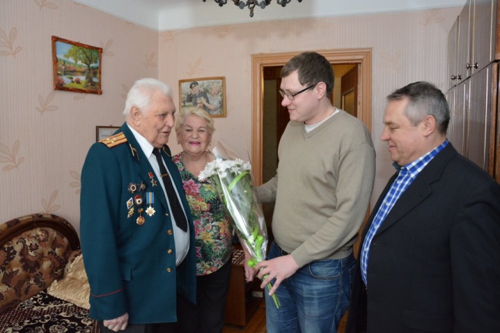 Ветерану війни, визволителю Чернівців виповнилося 90 років