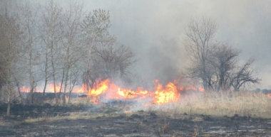 На Сторожинеччині біля військових складів була пожежа