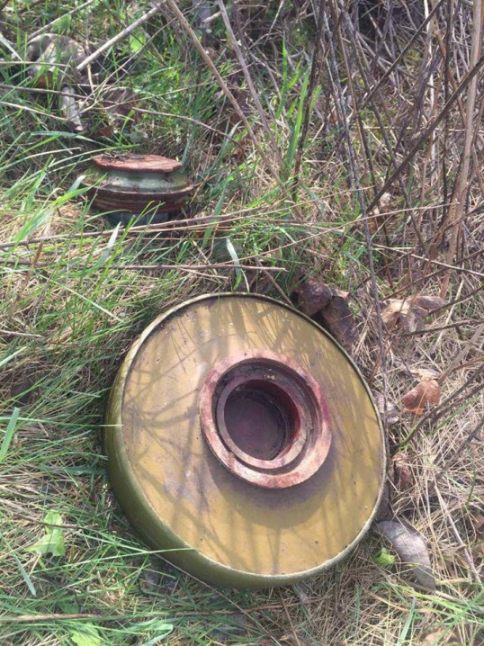 В одному із дворів Чернівців поліціянти знайшли міну