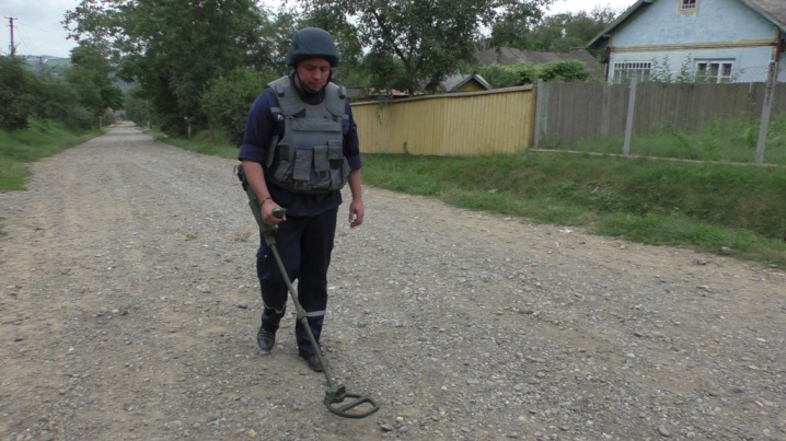 У селі на Герцаївщині просто посеред дороги виявили артилерійський снаряд 