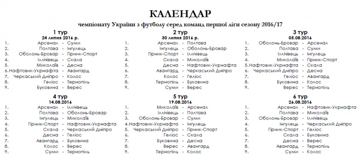 «Буковина» розпочне сезон із домашнього матчу з «Вересом»