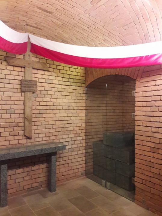 У костелі Серця Ісуса відкрили для огляду пантеон похованих польських легіонерів