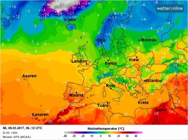 8 березня у Чернівцях прогнозують незначне похолодання і дощ