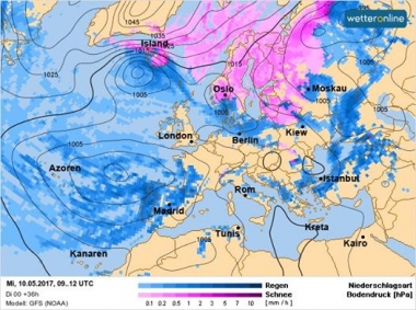 Потепління прийде в Україну 12 травня