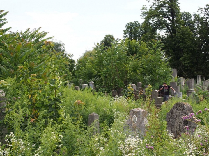 Волонтери з чотирьох країн прибирають єврейське кладовище