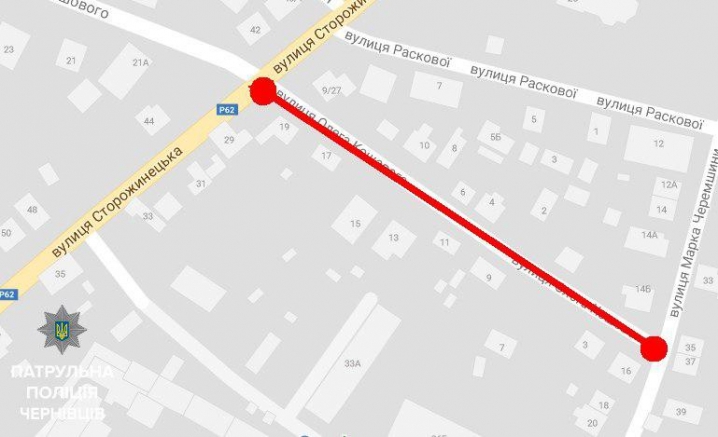 У Чернівцях частково перекриють вулицю Івасюка 
