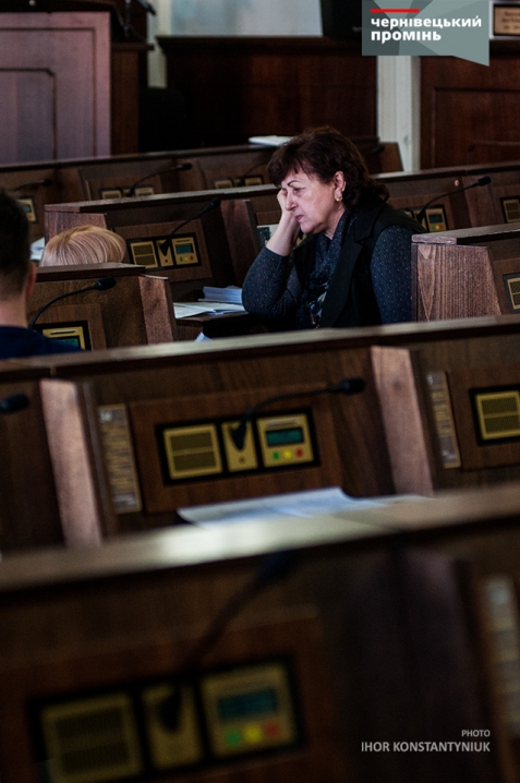 Сесія міськради у фотографіях