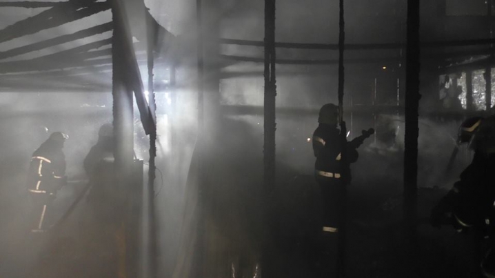 Рятувальники повідомили подробиці пожежі на ринку, що на вулиці Зеленій