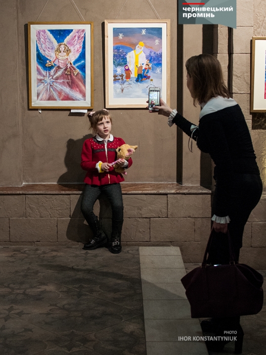 У Чернівцях відкрилася «Дитяча різдвяна виставка»