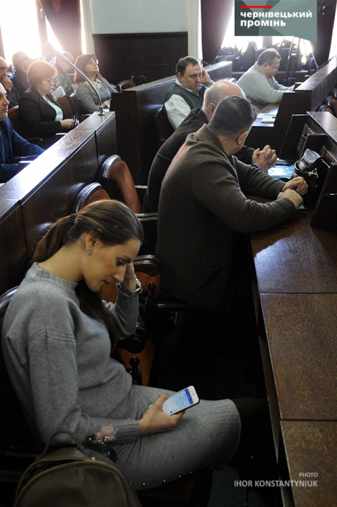 Сесія міськради у фотографіях