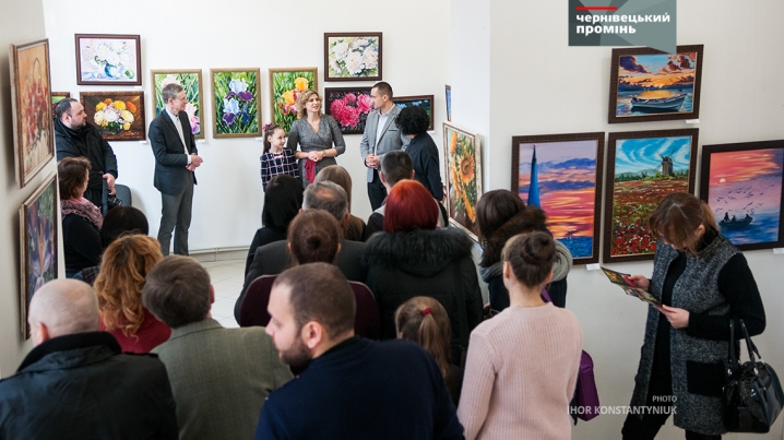 У «Вернісажі» відкрили дебютну виставку Юрія Даскалюка