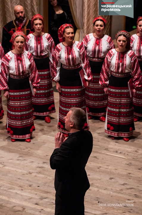 У Чернівцях виступив хор Верьовки з концертом духовної музики