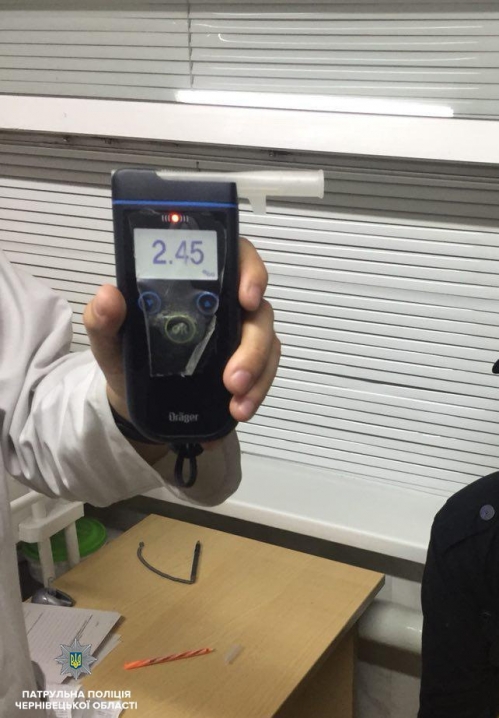 За вихідні патрульні на Буковині піймали 11 п'яних водіїв