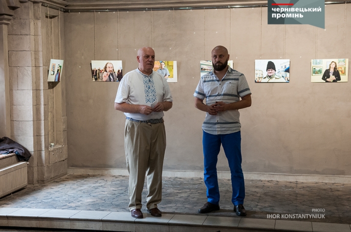 Степан Карачко презентував у Чернівцях виставку фотопортретів