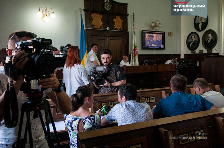 Сесія міської ради у фотографіях