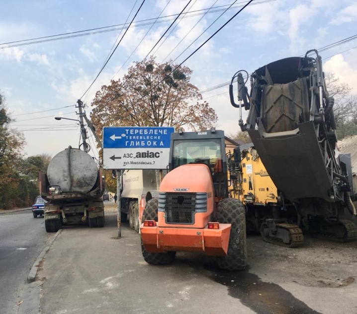 У Чернівцях розпочали ремонт вулиці Винниченка