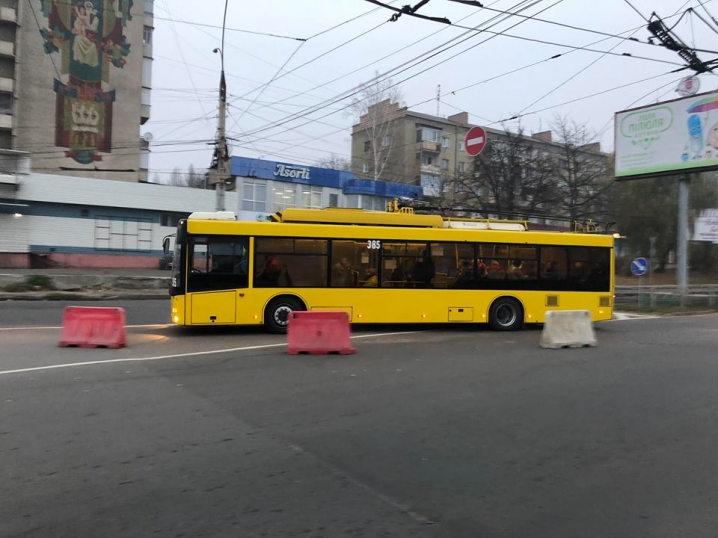 Тролейбус №11 змінює схему руху через ремонт Проспекту