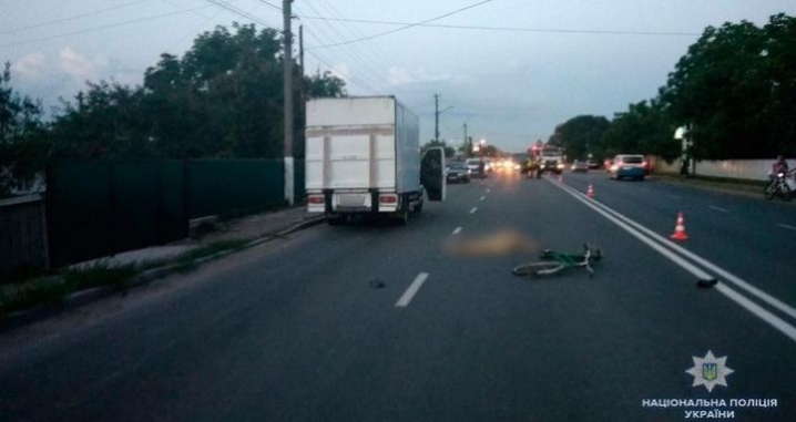 Засудили водія фургона, який влітку у Мамаївцях збив велосипедиста