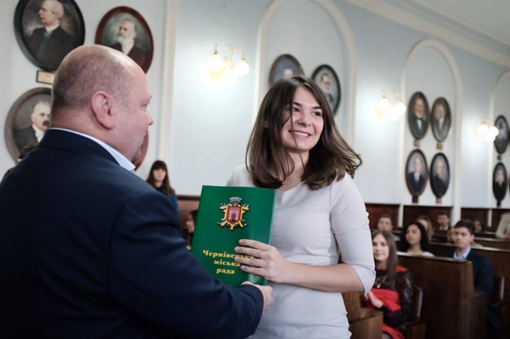 Кращі студенти Чернівців отримали нагороди