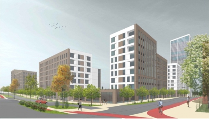 На вулиці Чкалова планують облаштувати рекреаційну зону та тенісні корти