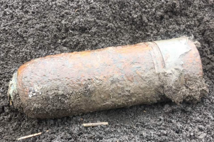 Місцеві жителі знайшлин а Кіцманщині артснаряд