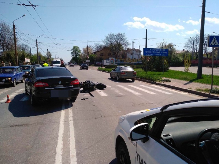 Біля Кварцу збили мотоцикліста