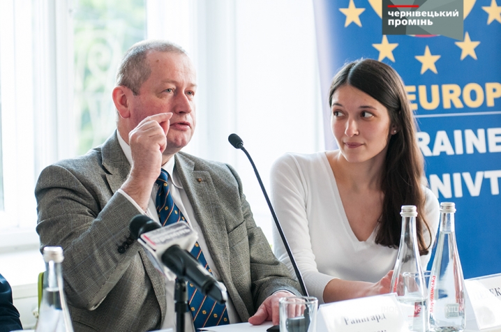 У Чернівцях генеральний секретар Пан'європейського руху Австрії розповів про важливість вступу України в ЄС