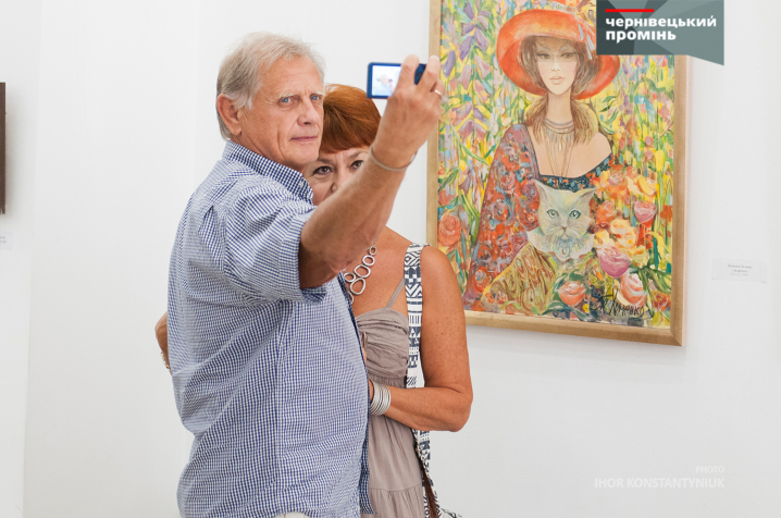 Буковинські художники презентували свої твори присвячені Дню Незалежності