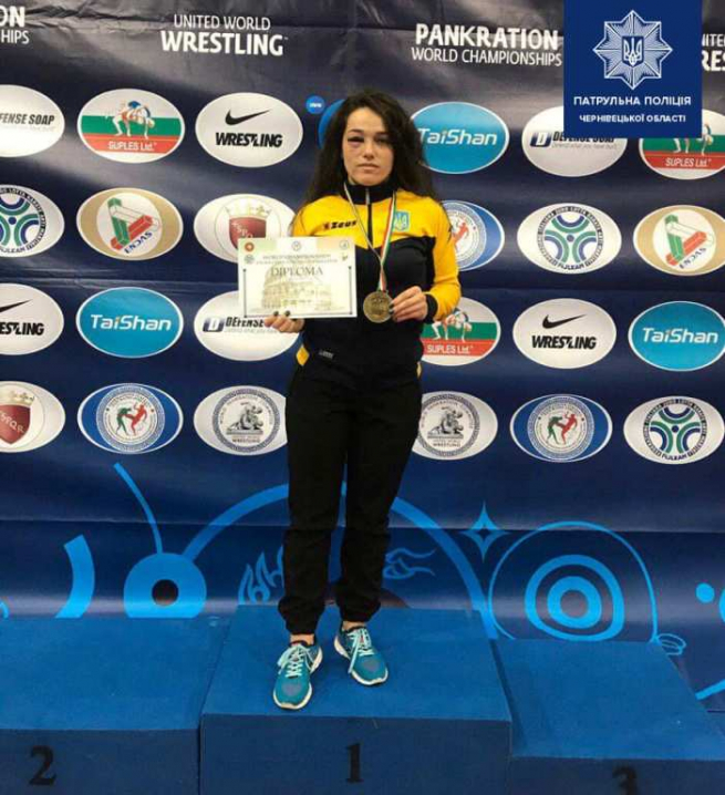 Чернівецька патрульна стала призеркою Чемпіонату світу з панкратіону