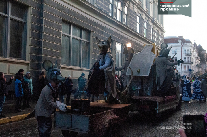 Карнавальна хода у Чернівцях: Маланка 2020
