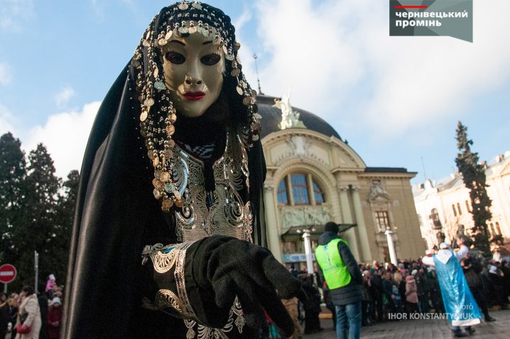 Карнавальна хода у Чернівцях: Маланка 2020