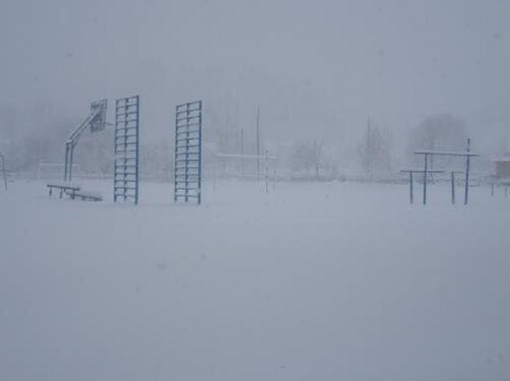 На Буковині через сильний снігопад призупинили навчання у школах