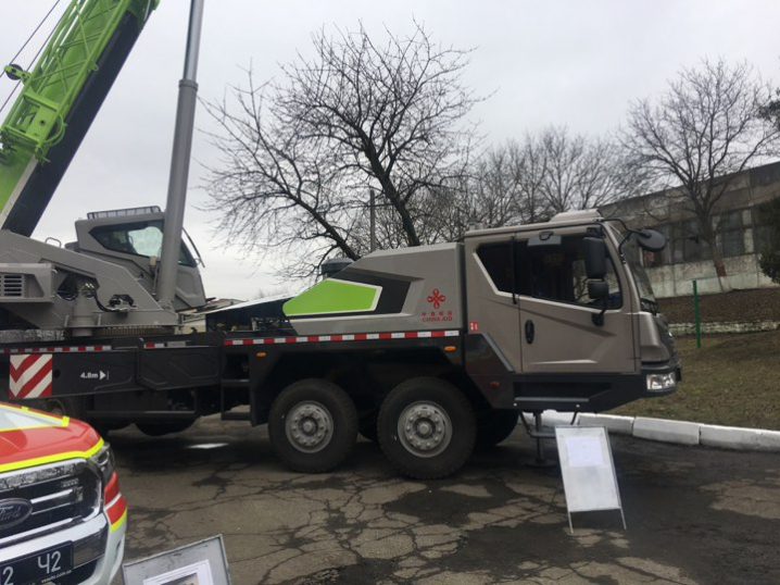 На Буковині рятувальникам передали нову техніку