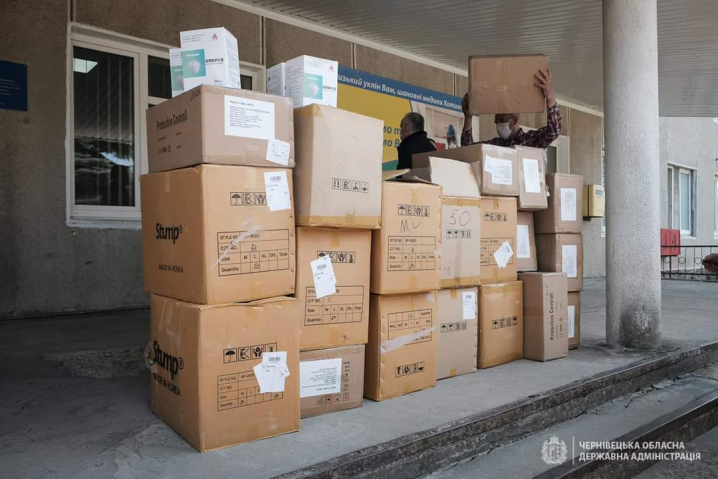Медичні заклади Буковині  отримали допомогу для боротьби з коронавірусом від Офісу Президента