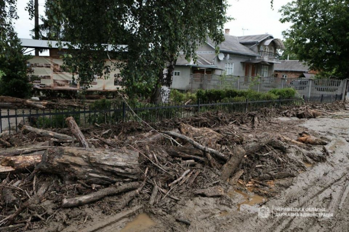 У двох селах на Кіцманщині підтоплено понад 250 будинків та подвір’їв