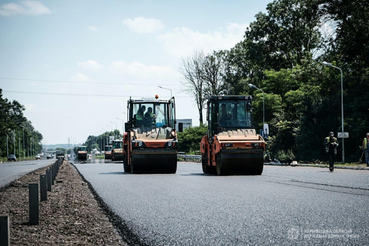 На Буковині завершують капітальний ремонт ділянки міжнародної траси на «Порубне»